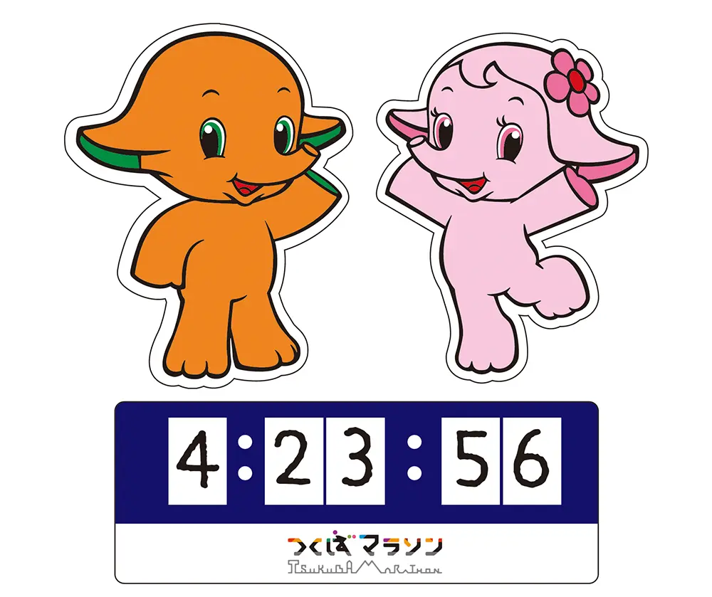 つくばマラソン手持ちパネル1
